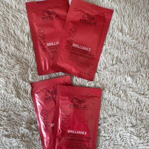 Wella Brilliance Shampoo & Conditioner Mask Samples